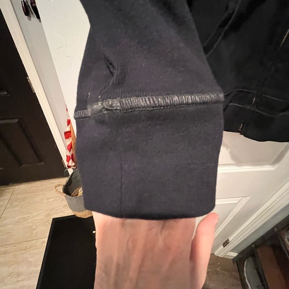 ~Eddie Bauer~ Navy Zip-Up Hoodie - Picture 4 of 7